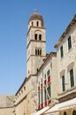 Franciscan Church and Monastery bell tower, Old Town Royalty Free Stock Photo