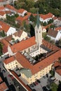 Franciscan Church of St. Francis of Assisi on Kaptol in Zagreb