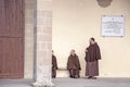 Franciscan friars Royalty Free Stock Photo