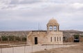 A Franciscan monastery at the Qasr al-Yahud baptism site on the Jordan River Royalty Free Stock Photo