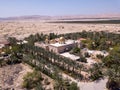 Franciscan order Saint John the Baptist Monastery near the Jordan River, Israel. Royalty Free Stock Photo