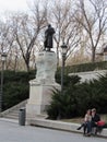 Francisco de Goya Statue outside the Prado Museum in Madrid, Spain