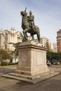 Franco statue , Spain