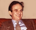 Francois Truffaut at the 1981 Chicago Film Festival Royalty Free Stock Photo