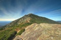 Franconia Ridge in the White Mountains in New Hampshire