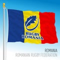 FrancRugby Federation of Romania flag