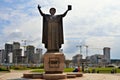 Francysk Skaryna monument, Minsk, Belarus