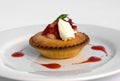 Frangipane Tartlet Royalty Free Stock Photo