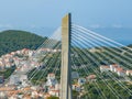 Franjo Tudjman Bridge - Croatia Royalty Free Stock Photo