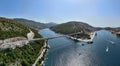 Franjo Tudjman Bridge - Croatia Royalty Free Stock Photo