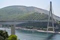 Franjo Tudjman Bridge - Croatia Royalty Free Stock Photo