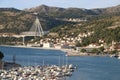 Franjo Tudman Bridge, Dubrovnik, Croatia Royalty Free Stock Photo