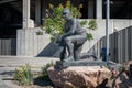 Frank Kush Statue at Arizona State University