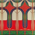 1889-1898 Frank Lloyd Wright Home Studio Design Element Decoration Interior Ceiling Grille Oak Park Illinois USA