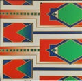 1924 Frank Lloyd Wright Painting Wall Decoration Interior Design Nakama Resort Spa Taliesin Architects Greogle California