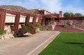 Frank Lloyd Wright`s Taliesin West Scottsdale, Arizona Royalty Free Stock Photo