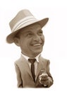 Frank Sinatra Caricature