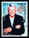 Frank Sinatra Postage Stamp Royalty Free Stock Photo
