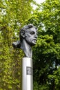Frank Zappa statue, Frank Zappa Square in Vilnius, Lithuania