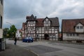 Frankenberg an der Eder, Hesse, Germany - Old town scene Royalty Free Stock Photo