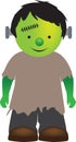 Frankenstein cute Royalty Free Stock Photo