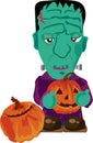 Frankenstein Cute Royalty Free Stock Photo