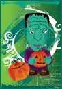 Frankenstein Cute Royalty Free Stock Photo