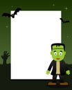 Frankenstein Halloween Vertical Frame