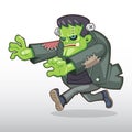 Frankenstein Monster Illustration Royalty Free Stock Photo