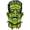 Frankenstein Zombie Horror Face