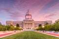 Frankfort, Kentucky, USA with the Kentucky State Capitol Royalty Free Stock Photo