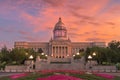 Frankfort, Kentucky, USA with the Kentucky State Capitol Royalty Free Stock Photo