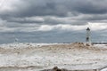 Frankfort Lighthouse Royalty Free Stock Photo