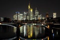 Frankfurt at night