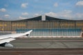 05/26/2019. Frankfurt Airport, Germany. Lufthansa Technik airfield hangar.