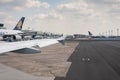 05/26/2019. Frankfurt Airport, Germany. Operated by Fraport and serves as the main hub for Lufthansa including Lufthansa City Line