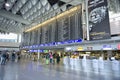 Frankfurt airport terminal 1. Time tablet