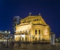 Frankfurt Alte Oper by night