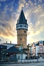 Old watchtower in Frankfurt am Main-Bockenheim