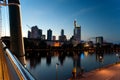 Frankfurt business district, Germany Royalty Free Stock Photo