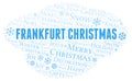 Frankfurt Christmas word cloud