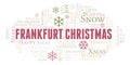 Frankfurt Christmas word cloud