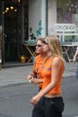 FFM Christopher Street Day, orange shirts