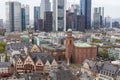 Frankfurt city view Royalty Free Stock Photo