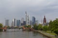 Frankfurt city view Royalty Free Stock Photo