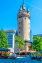 FRANKFURT, GERMANY, AUGUST 18, 2018: View of the Eschenheimer gate in Frankfurt, Germany Royalty Free Stock Photo