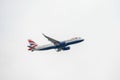 Frankfurt Germany 11.08.19 British Airways Airbus A320-232 G-EUYM passenger plane departure Fraport Airport