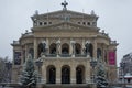 Frankfurt, Germany - December 03: The Alte Oper Old Opera in Frankfurt on December 03, 2017 in Frankfurt, Germany Royalty Free Stock Photo