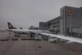 FRANKFURT, GERMANY, 8.2.2024: Lufthansa airline strike