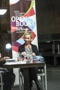 Amelie Fried in a podium discussion in the open Books series about her new book including reading of some samples